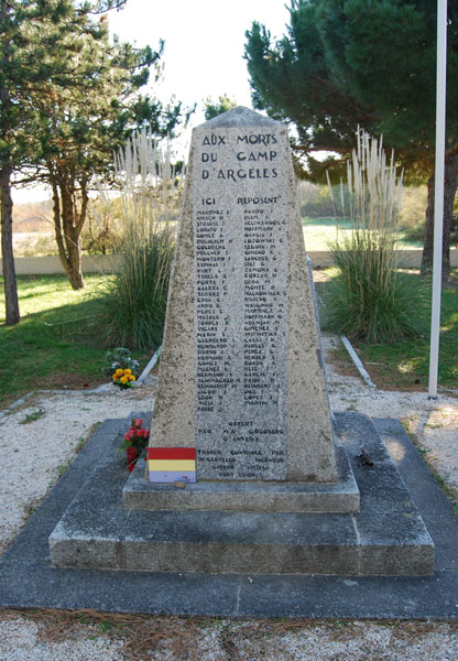 Argelès-sur-Mer: Cementerio de los españoles.